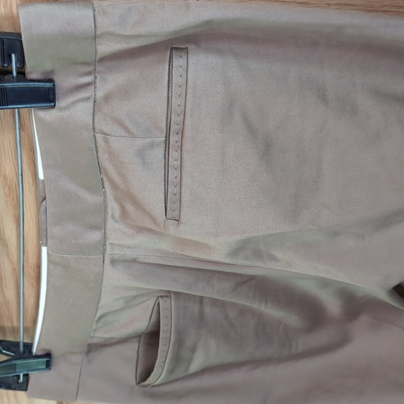 Sz 4 Tahari Khaki Dress Capris - Picture 5 of 7